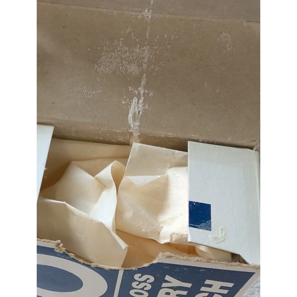 ARGO Powdered Chunks Gloss Laundry Starch Vintage 2 16 oz Blue Boxes